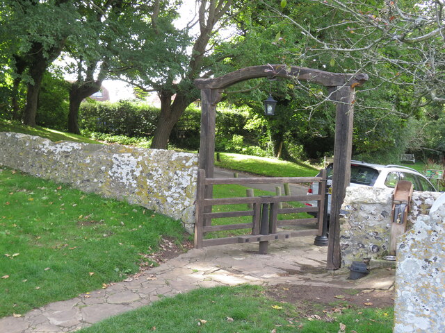 The Tapsel gate at Friston Church