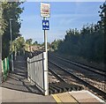 NW end of platform 2, Stonehouse station, Gloucestershire