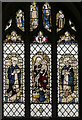 TL8646 : North window 14. Holy Trinity church, Long Melford by Julian P Guffogg