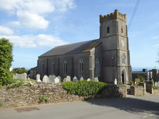The Church of St Michael and All Angels in Strete