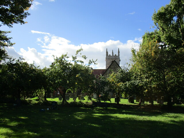 St Peter's church, Norton Disney from the east