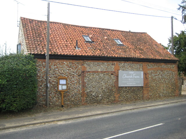 Converted barn, Bircham Newton