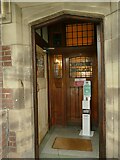 SE1414 : The Victoria, Jackroyd Lane, Newsome - entrance doors by Stephen Craven