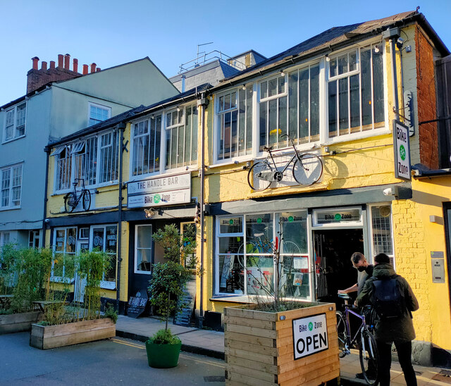 The Handle Bar, Oxford © PAUL FARMER Geograph Britain and Ireland