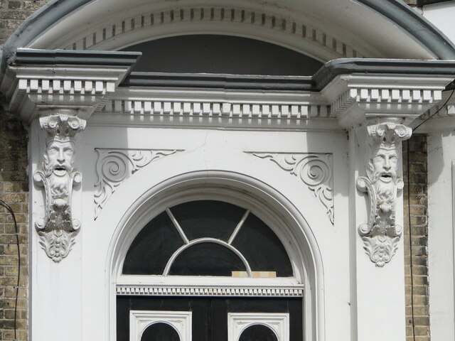 Detail of the doorway