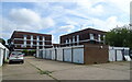 Garages and flats, Upper Halliford