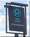 Sign for the Goat, Upper Halliford 