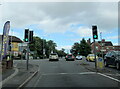 The A456 east leaving Kidderminster