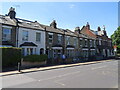 Houses and pub on Lower Richmond Road