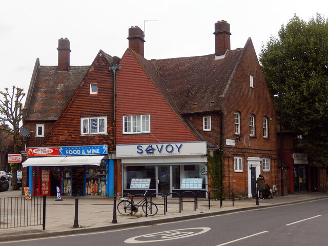 Shops - Old Oak Estate © Stephen McKay :: Geograph Britain and Ireland