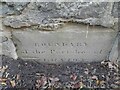 Boundary Stone on Bridge