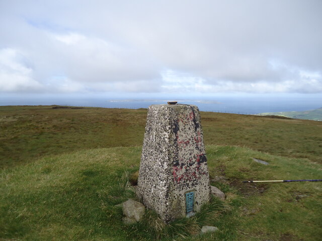 The summit of Knocklayd, 514m in Co. Antrim