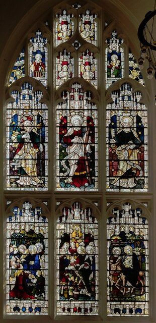 Window sXV, St Edmundsbury Cathedral, Bury St Edmunds