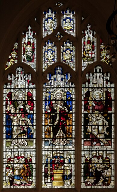 Window sXIV, St Edmundsbury Cathedral, Bury St Edmunds