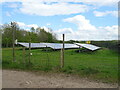 SU4223 : Solar farm, Ladwell by JThomas