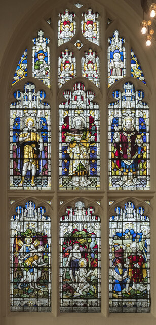 Window nXI, St Edmundsbury Cathedral, Bury St Edmunds