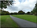 Cycle route through Whitkirk