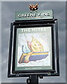 Sign for the Mitre, Southampton