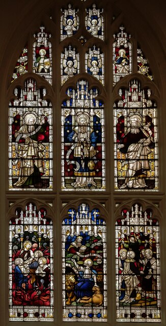 Window nIV, St Edmundsbury Cathedral, Bury St Edmunds
