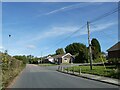 The last housing estate on the north of Creigiau