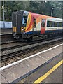 SY7789 : 444035 passing through Moreton station, Dorset by Jaggery