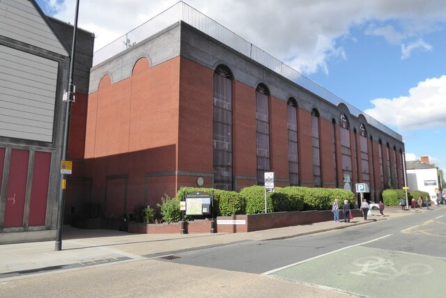 Garrick multi-storey car park © Philip Halling :: Geograph Britain and ...