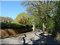 Gated road off Longparish Road (B3048)