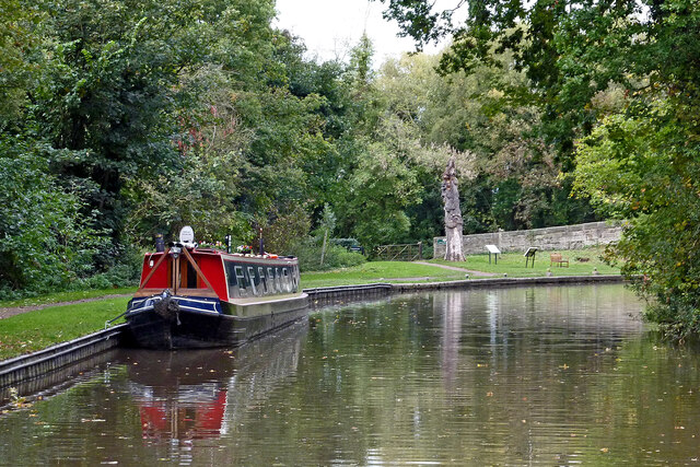 Canal near Great Haywood in... © Roger D Kidd cc-by-sa/2.0 :: Geograph ...