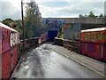 Approaching M74 underpass