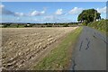 Stubble field near Bishopton Hill Farm