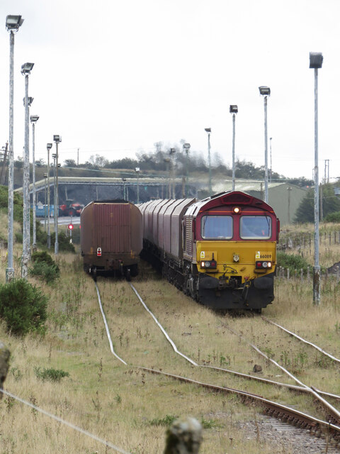 Coal trains at Cwmbargoed