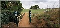 Public Bridleway to Colwick Woods from south side of Greenwood Road