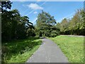 Taff Trail between Abercanaid and Upper Abercanaid