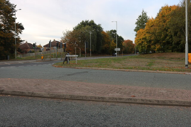 Ecton Brook Road at the junction of Great Billing Way