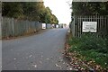 The entrance to Great Billing Sewage Works