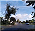 The junction of Crag Lane and Harrogate Road (A658), Huby