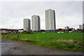 Tower blocks on Regent Walk, Aberdeen