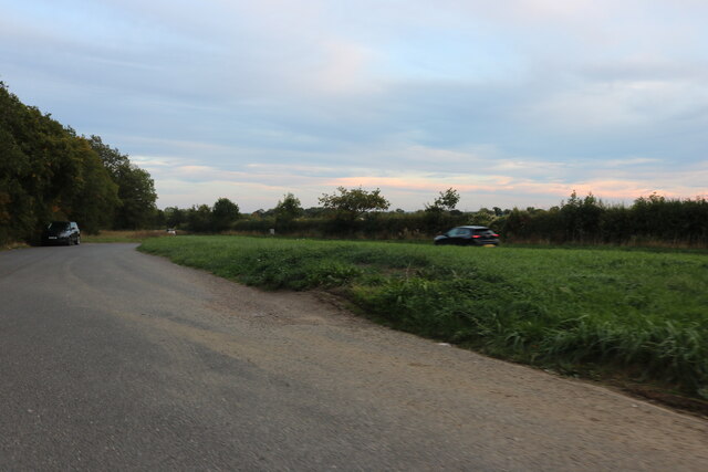 Parking area on Bedford Road between Turvey and Bromham