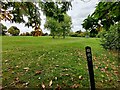 The Worcestershire Way crossing the Little Lakes Golf Club