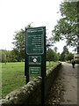 Drewton  Lane  private  road  into  Drewton  Estate