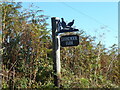 Signpost for Goosemoor farm