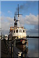 Steam tug Daniel Adamson, Manchester Ship Canal