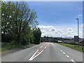 Overtaking lane on the A470