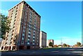 Tower blocks off Airbles Road