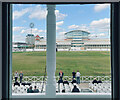 SK5838 : Radcliffe Road Stand, Trent Bridge cricket ground, Nottingham, seen from the Pavilion by Dave Pickersgill