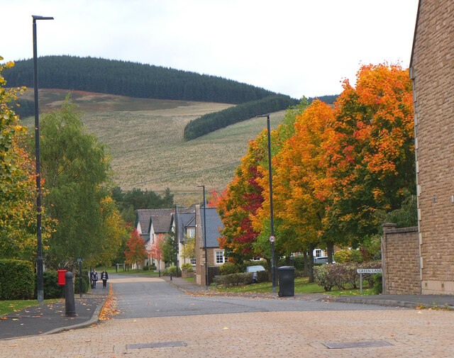 Autumn colours, Cardrona Village