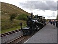 SO0416 : Locomotive Santa Teresa on Brecon Mountain Railway at Torpantau station by David Smith