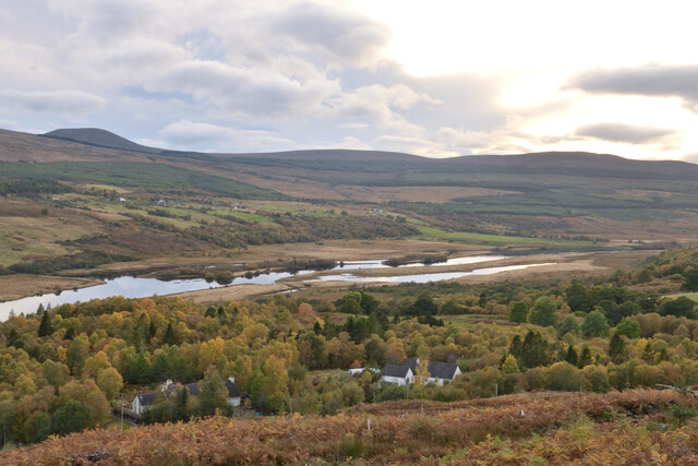 Autumn at Woodburn, Kyle of Sutherland, Scottish Highlands