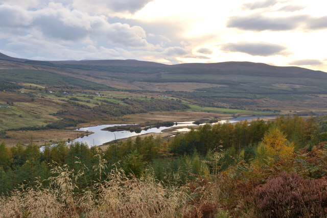 View over Kyle of Sutherland from Linsidemore Wood, Sutherland