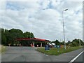 Texaco filling station by A470, Abercynon